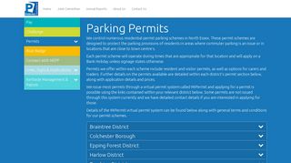 Permits - North Essex Parking Partnership