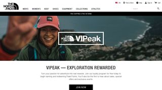 The North Face® VIPeak Rewards Program Information & Sign Up