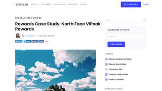 Rewards Case Study: North Face VIPeak Rewards - Smile.io Blog