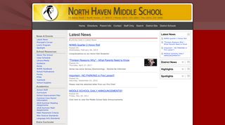 North Haven Middle School : Powerschool Parent Portal-Single Sign-on