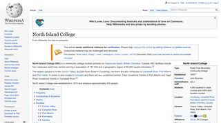 North Island College - Wikipedia