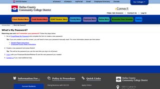 eConnect - CE/WT Log In Help - Dallas County Community College ...