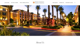 About Us - Irvine Company Apartments