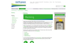 North Peace Savings and Credit Union - Banking