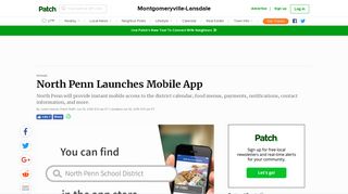 North Penn Launches Mobile App | Montgomeryville, PA Patch
