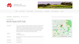 North Ryde Golf Club - ausgolf