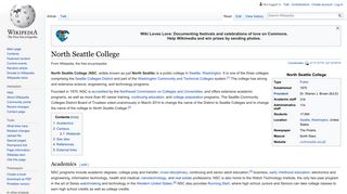 North Seattle College - Wikipedia