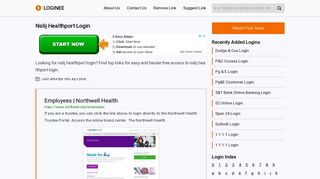 Nslij Healthport Login