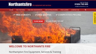 Northants Fire: Fire Safety & Prevention in Northampton