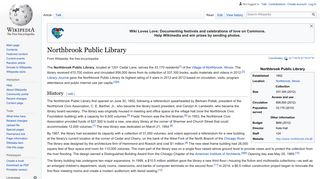 Northbrook Public Library - Wikipedia