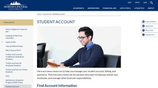 Student Account - North Central University