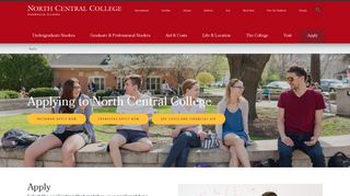 Applying to North Central College