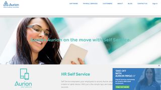 Employee Self Service | Aurion | People and Payroll Software