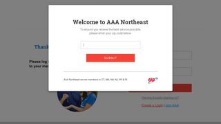 Login | Add Member | AAA Northeast