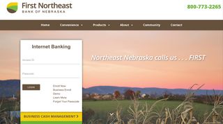 Home - First Northeast Bank of NebraskaFirst Northeast Bank of ...
