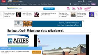 Northeast Credit Union faces class action lawsuit - seacoastonline.com