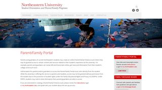 Parent/Family Portal - Parent Website | Parent Website | Northeastern ...