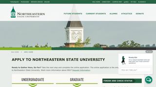 Apply to NSU - Northeastern State University