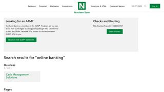 online banking - Northern Bank