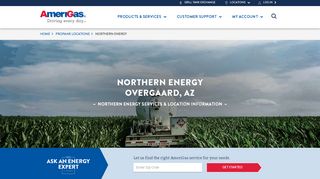 Northern Energy location near Overgaard, AZ | Propane services