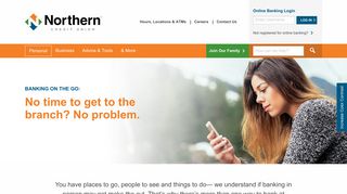 Banking on the Go | Northern Credit Union