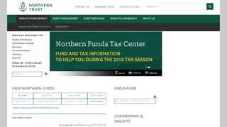 Individual Investor Mutual Funds | Northern Trust - US