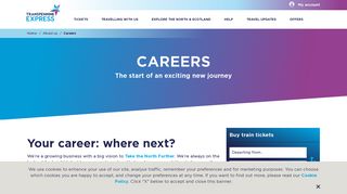 Careers | Latest Vacancies | TransPennine Express
