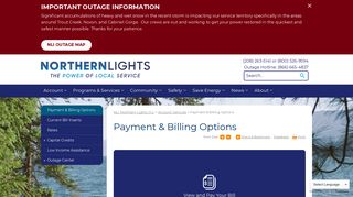 Payment & Billing Options – NLI: Northern Lights, Inc.