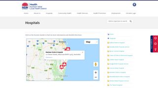 Hospitals - Northern NSW Local Health District