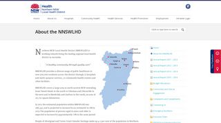 About the NNSWLHD - Northern NSW Local Health District