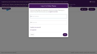 Log in to Delay Repay - Great Northern