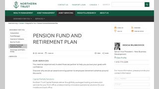 Retirement and Pension Fund Solutions Asset ... - Northern Trust