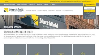 Personal Banking | Northfield Savings Bank