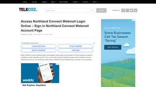 Access Northland Connect Webmail Login Online – Sign in ...