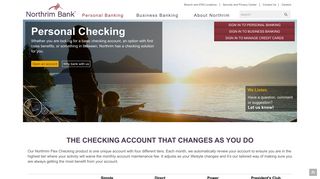 Personal Checking Accounts | Northrim Bank