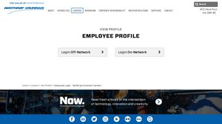 Employee Login - Northrop Grumman Careers