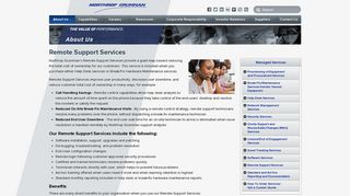 Remote Support Services - Northrop Grumman Corporation