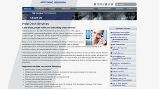 Help Desk Services - Northrop Grumman Corporation