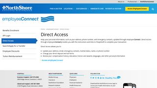 Direct Access | NorthShore