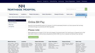 Northside Hospital - Online Bill Pay