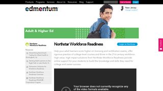 Northstar Workforce Readiness | Edmentum