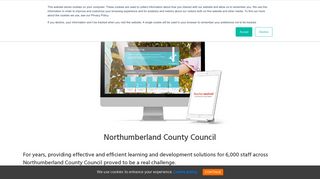 Northumberland County Council | Learning Pool | e-learning content ...