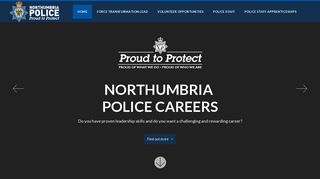 Northumbria Police Careers - Home