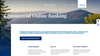 Commercial Online Banking > Northway Bank