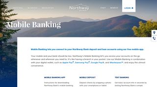 Mobile Banking > Northway Bank