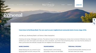 Personal > Northway Bank
