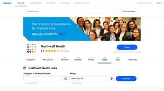 Jobs at Northwell Health | Indeed.com