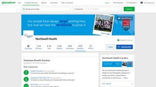 Northwell Health Employee Benefits and Perks | Glassdoor