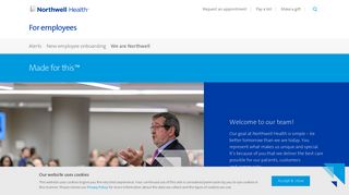 Made for this™ - For employees | Northwell Health