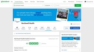 Northwell Health Employee Benefit: Health Insurance | Glassdoor